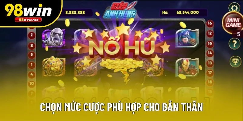 Chọn mức cược phù hợp cho bản thân